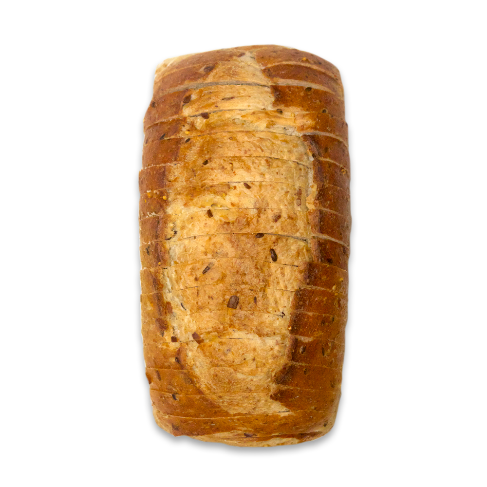 Multi-Grain Bread Loaf, Sliced