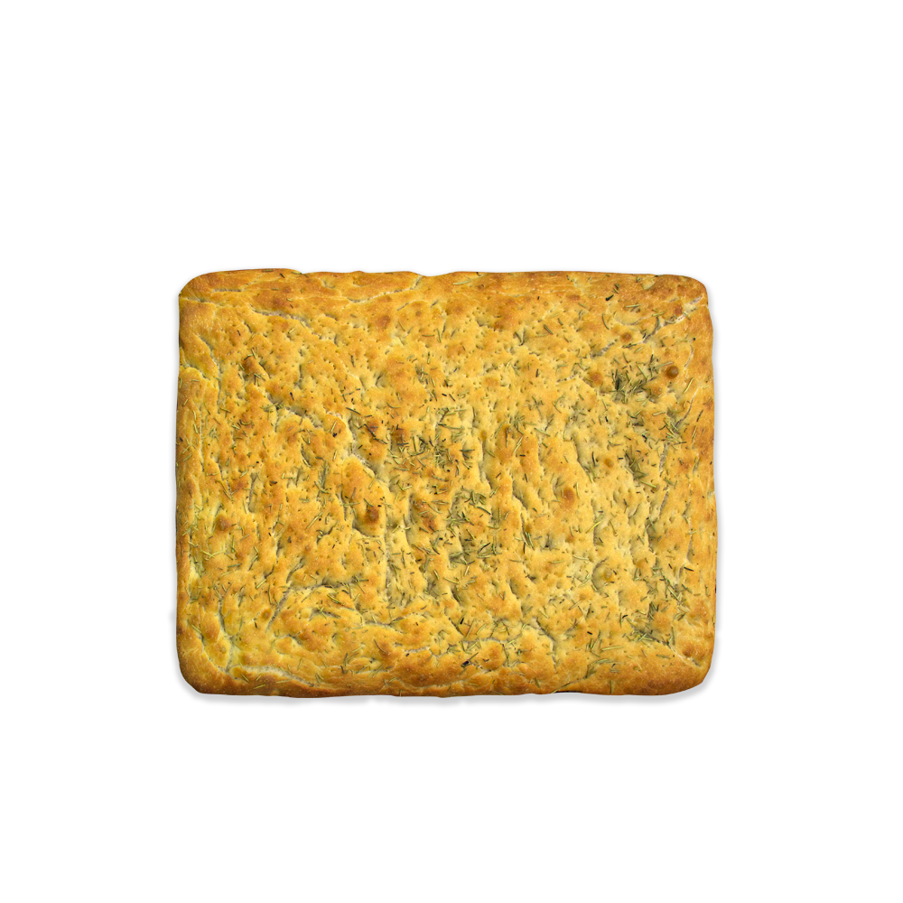 Focaccia With Rosemary 1/2 sheet 6 ct