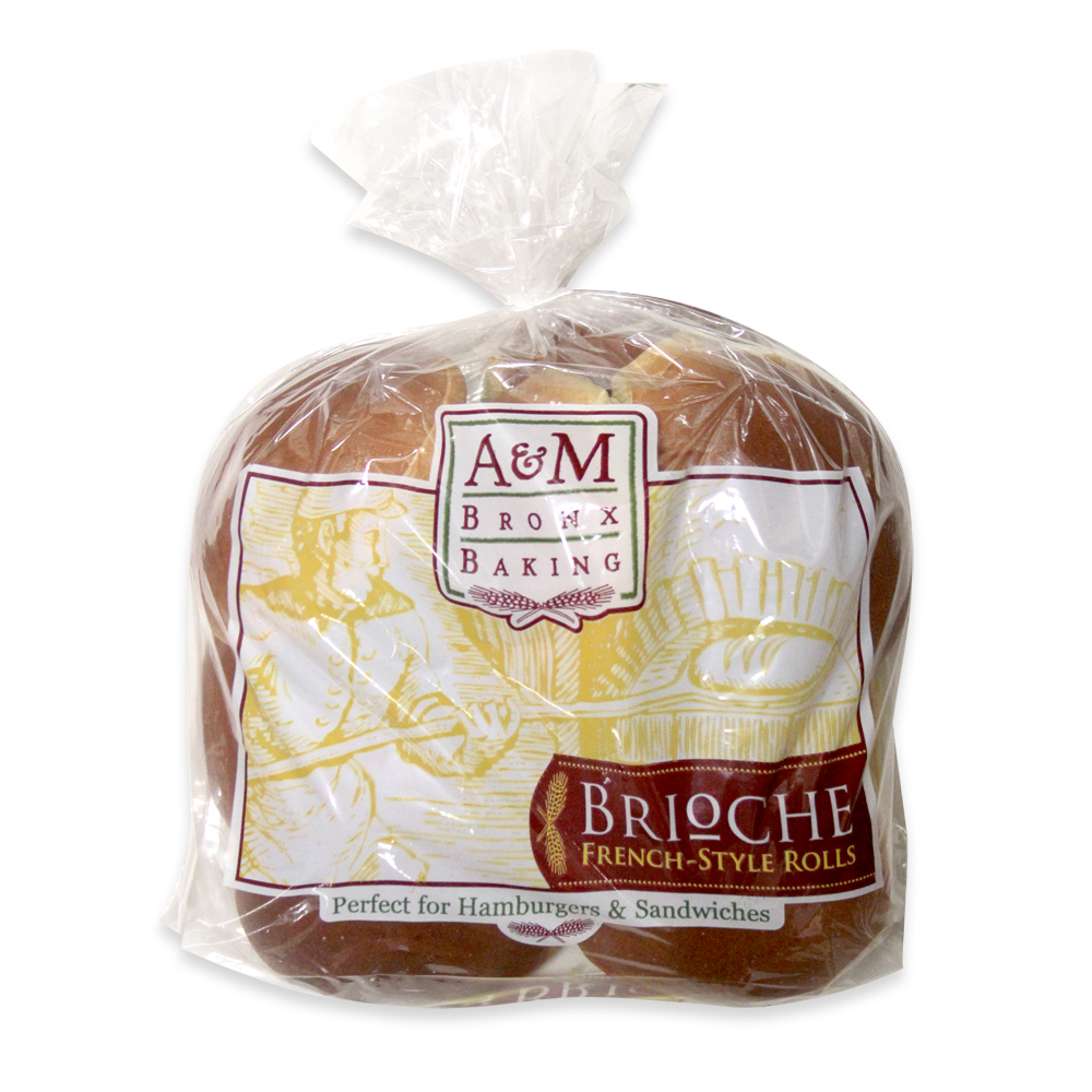 Brioche Sandwich Roll, Sliced, 8-pack