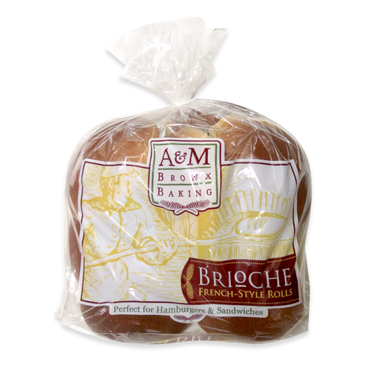 Brioche Sandwich Roll, Sliced, 8-pack