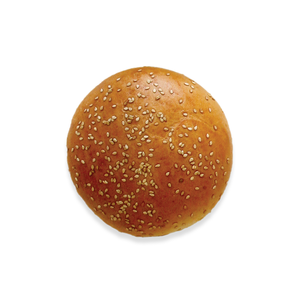 Sesame Seeded Brioche Roll, 4 Inch