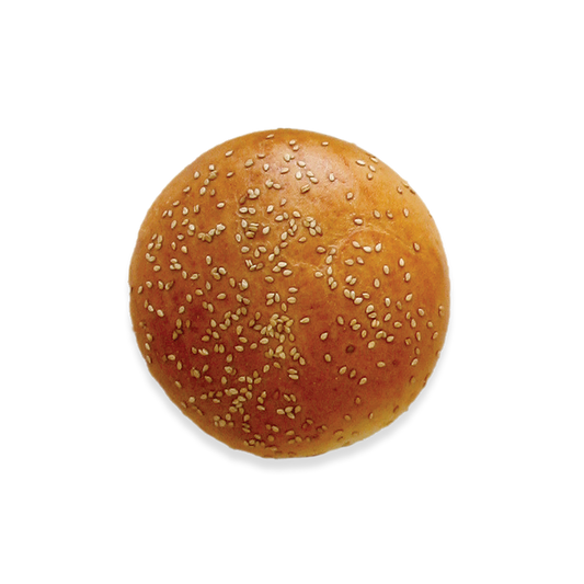 Sesame Seeded Brioche Roll, 4 Inch