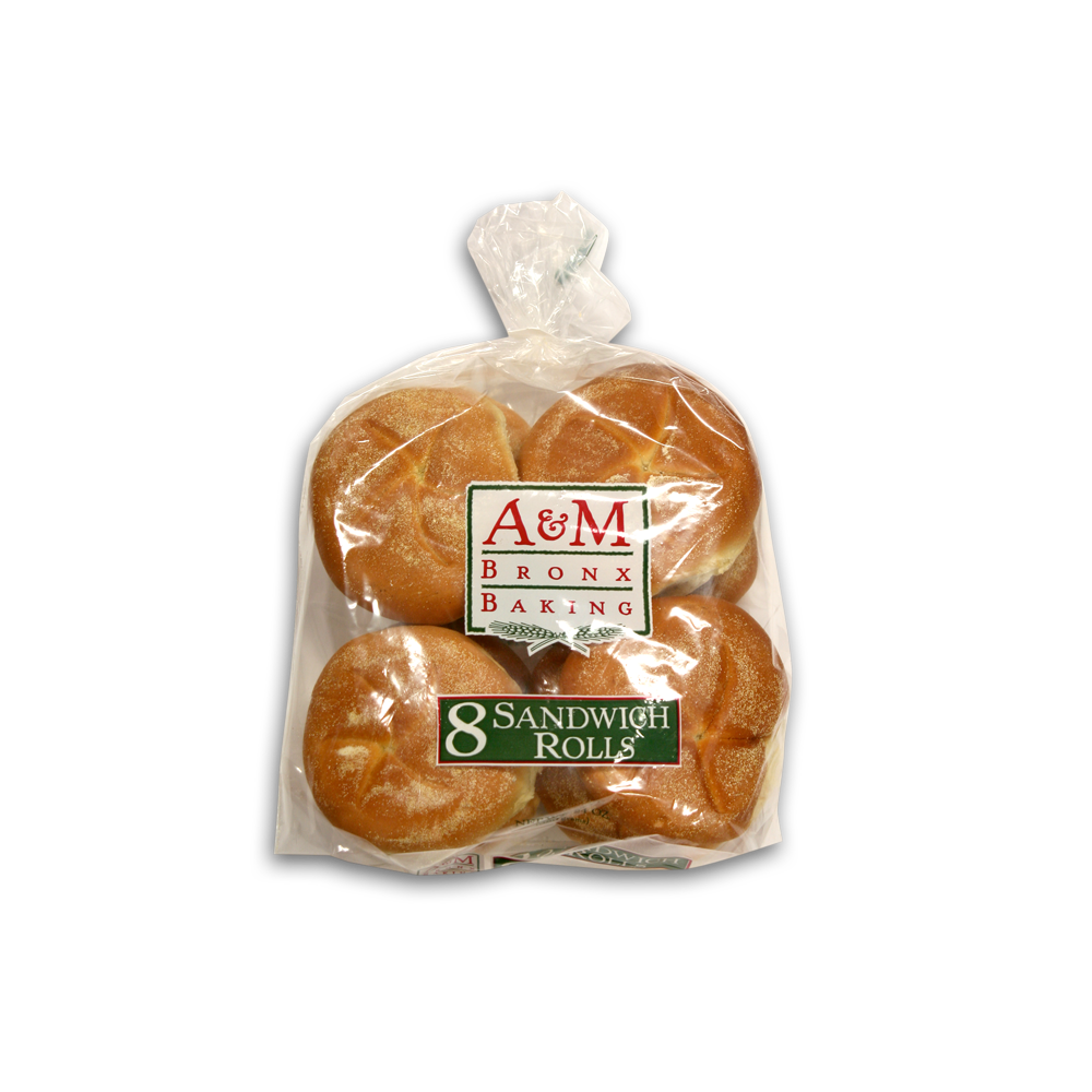 Kaiser Sandwich Roll, 8-pack, Retail